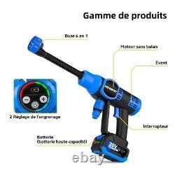 6-in-1 Cordless High Pressure Cleaner 3500W / 200 Bar 18V Makita 2 Batteries