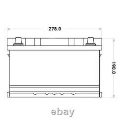70ah Batteries Afb Speed Max Start&stop 700a 12v L3 Efb Ready To Use