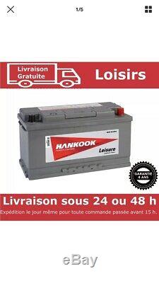 75ah Leisure Battery Discharge Slow 12v Lfd90 4 Years Warranty