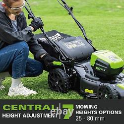 80v Battery Lawn Mower 46cm Self-propelled Greenworks Without & Charger