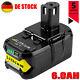 9.0ah P108 For Ryobi One + Plus Gold Battery Charger 18 V Lithium Rb18l50 P104 Accu