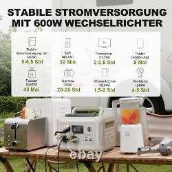 ALLPOWERS Portable Power Station, 600W / 299Wh LiFePO4 UPS Battery