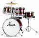 Acoustic Drum Set For Kids 14'' With Drumsticks Complete Stool
