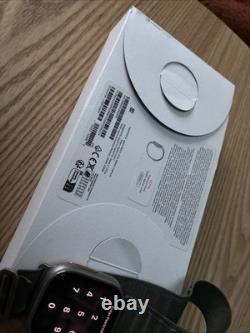 Apple Watch Ultra 49mm Titanium Battery 88% Green Strap Box Included