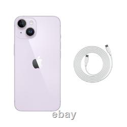 Apple iPhone 14 Plus Violet 128 GB - Perfect Condition/Battery 100% - 12 Month Warranty