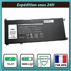 BATTERY FOR DELL LATITUDE 3380 3480 3490 3580 3590 15.2V 3600mAh