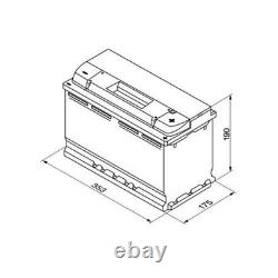 BOSCH 0 092 S50 130 S5 Starting Battery 12V 100Ah 830A EN for VW ILTIS