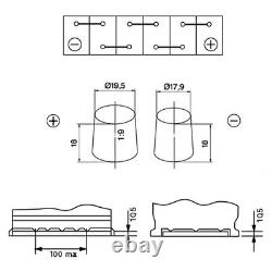BOSCH S4E05 START AND STOP EFB CAR BATTERY 0092S4E051 60 AH 640A 242x175x190