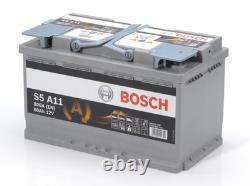 BOSCH S5 AGM S5A11 12V 80Ah 800 A EN Compatible Car Starter Battery
