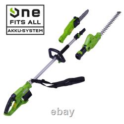 BRAST Electric Pole Pruner Battery Hedge Trimmer Powerful Chainsaw