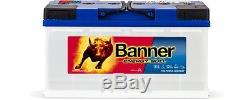 Banner Camping Car Battery Slow Discharge 95751 12v 100ah 353x175x190mm
