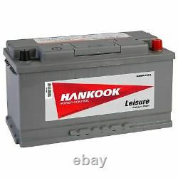 Battery 110ah 12v Caravan Camping-car Boat Capacity Discharge Slot New En