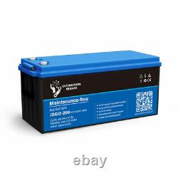 Battery 200ah 12v Gel Discharge Slot-ultimatron