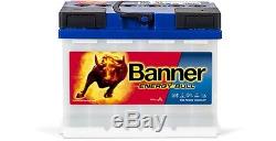 Battery Banner Energy Bull 95501 Camping Car Slow Discharge 12v 60ah
