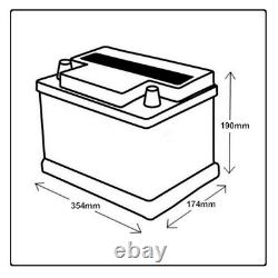 Battery Discharge Lent Hankook Xv110 12v 110ah For Caravan Camping-car En