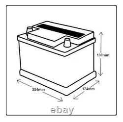 Battery Discharge Slot For Caravan And Camping Car 12v 110ah Hankook New En