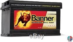 Battery Discharge Slow 12v 80ah C20 Banner Agm Marine Leisure