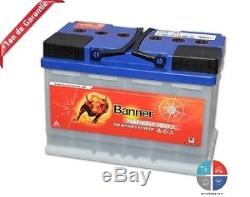 Battery Discharge Slow 12v 80ah C20 Banner Energy Bull 95601