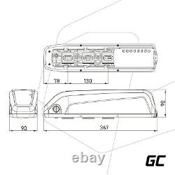 Battery Electric Bike 36v 13ah 500w Li-ion E-bike Down Tube With Charger