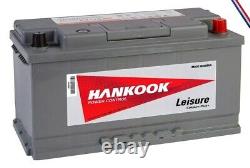 Battery Hankook Xv110 Discharge Slow Caravan Camping Car 12v 110ah 354x174x190