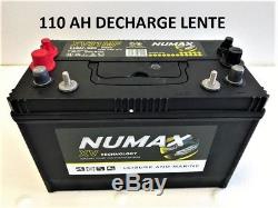 Battery Numax Slow Discharge 110ah CXV Cell Maintenance-free Technology
