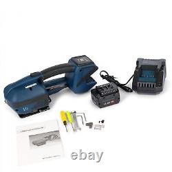Battery Operated Strapping Tool Hand Tensioner for Solid PE and PP