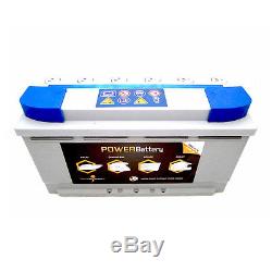 Battery Slow Discharge Camping Car Boat 12v 105ah Agm 353x175x190mm