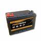 Battery Slow Discharge Camping Car Boat 12v 120ah Double Terminal 330x172x242mm