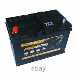 Battery Slow Discharge Camping Car Boat 12v 75ah 266x175x225mm