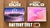 Battery Test: Iphone Duo Vs. Galaxy Fold 8