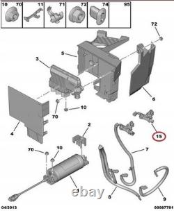 Battery charge status module for Citroën Peugeot (OE 9815524580)