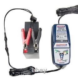 Battery charger Tecmate Optimate 6 12V 5A in 9 steps for batteries from 3 to 240.