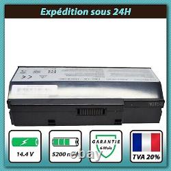 Battery for ASUS G53JW-SZ098V G53JW-SZ105V G53JW-SZ144V 14.4V 5200mAh