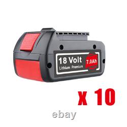 Battery for Bosch 18V 5.5Ah Professional GBA BAT609 GSR GSB BAT618 622 7.0Ah