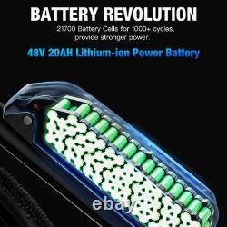Battery for Electric Bike Hailong 48V 20AH 21700 Cell 35A BMS 0-1500W Motor