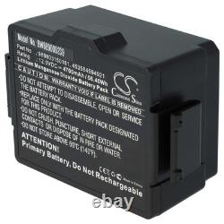 Battery for Philips HeartStart FR3 4700mAh 12V