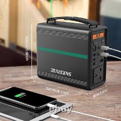 Beaudens 166wh 52000mah Power Station Solar Battery Generator Usb Generator