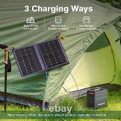 Beaudens 166wh 52000mah Power Station Solar Battery Generator Usb Generator