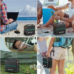 Beaudens 166wh 52000mah Power Station Solar Battery Generator Usb Generator