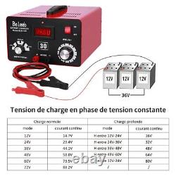 Beleeb Series C30 Battery Charger 12 V 24 V 36 V 48 V 60 V 72 V impulse