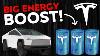 Big Tesla 4680 Battery Energy Boost For Cybertruck Batteries
