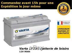 Boat Battery Varta Lfd90 12v 90ah Slow Discharge