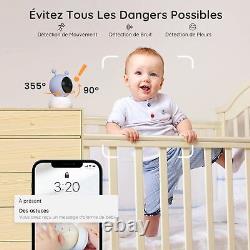 Boifun 1080p Babyphone Camera Movement Monitoring Temperature Battery