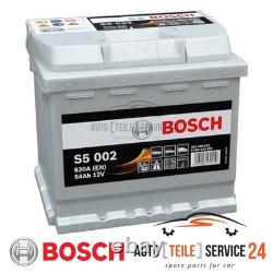 Bosch 0092S50020 S5 Starter Battery for Alfa Romeo Audi BMW Citroën Fiat