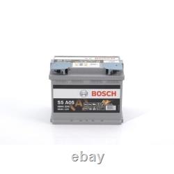 Bosch 0092S5A050 S5A AGM Starter Battery for Audi BMW Citroën Opel Seat
