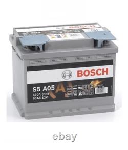 Bosch AGM Start-Stop Car Battery S5A05 12V 60Ah / 680 L2 D52
