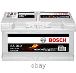 Bosch Car Battery S5010 585 200 080 12V 85AH (110/115) Bosch Car Battery S5010 585 200 080 12V 85AH (110/115)