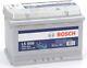 Bosch L5008 Slow Discharge Battery 12v 75 Ah 650a Leisure Camping-cars New