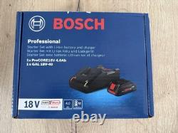 Bosch Pro Starter Set Charger + 4Ah ProCore Battery