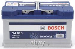 Bosch S4010 Car Battery 80A/h-740A